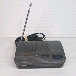 Radio Shack 12-247A Weather Radio Alert 7 Channel NOAA Digital - Tested - Works